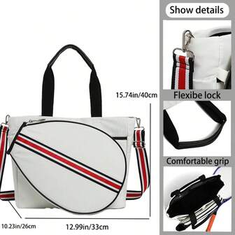 XINGNAN New Large Capacity Sports Badminton Racket Bag, Outdoor Tennis Racket Storage Backpack & Handbag