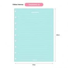 Iscool Disc Notebook Refill Lined Color Candy 100 Sheets 90g Medium - Multicolor - View 2
