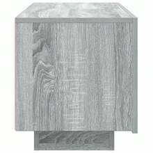 vidaXL Mobile TV in legno grigio Sonoma, dimensioni 100x35x40 cm - Grigio - Visualizzare 5