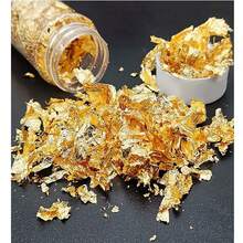 2g Edible Gold Leaf Foil Cooking Drink Food Dessert Cake Ice Cream Decoration