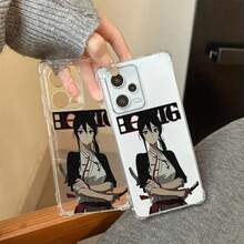 Funda de Teléfono Transparente Impresa Exquisita de Chica Anime, Adecuada para OPPO A16, A17, A36, A38, A54, A55, A57, A58, A60, A78, A79, Reno10 11F, 12PRO, 13F; Realme C67, C63, C55, C53, C35, C33, C30, C21, C20; Realme 10, 11X, 13PROPLUS, 14PRO--Regalo Perfecto para Parejas - Mezcla de colores - Ver 5