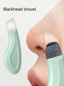 Blackhead Remover Tool - Ergonomic Blackhead Extractor, Gentle Face Pore Cleanser, Silicone Face Scraper For Deep Cleansing, Unisex Skin Exfoliating Face Scraper, Nose Blackhead Removal Skincare Tool, Easy To Use Pore Cleaning Accessories