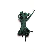 Cotton Shoelaces 39'' 43'' 47 51'' 55'' 86'' Inch Length 8mm Width Sport Canvas Shoes - 43inch/110cm + Green - View 2