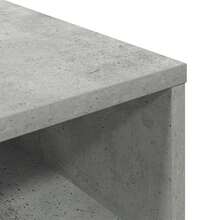 vidaXL Libreria in cemento grigio 34x31x80 cm in legno composito