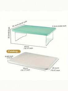 Foldable Portable Compact Table, Lightweight Plastic Multifunctional Table, Apartment, Home Desk, Suitable For Bedroom, Office, Camping And Travel-Space-Saving Design Without Assembly, Multi-Color Optional, Modern And Simple Style, Ideal Gift Compatible With Notebook Computers, Books And Snacks. - Multicolor - View 4