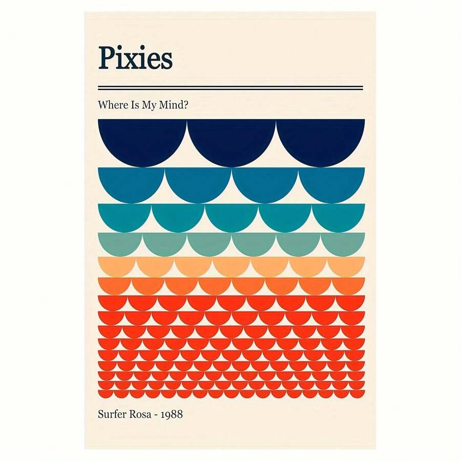 1 Piece Unframed Pixies Retro Hallway Art Print By Retrodrome Poster, Canvas Home Posters, Unique Decorative Accents, Creative Wall Embellishments - Multicolor - View 1