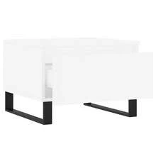 vidaXL 2 Stück Couchtische Weiß 50x46x35 Cm Holzwerkstoff - Bianco - Visualizzare 7