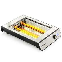 Blaupunkt 600W Stainless Steel Flat Toaster With 2 Heating Elements And 6-Level Selector, Built With A Stainless Steel Body And Removable Crumb Tray For Quick Cleaning. Trusted Top German Quality - EU C Type Plug(220-240V) - View 4