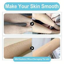 Painless Hair Eraser, Portable Painless Hair Epilator, Ergonomic Design, Hair Remover, Y Smooth, Leg, Arm, Back Hair Removal Tool For Women And Men