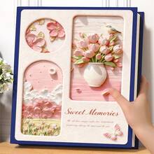 6-Inch 200-Pocket High Capacity Photo Album, Memory Book