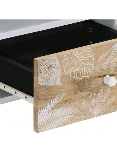 VidaXL Coffee Tafel 80x54x40 Cm Solid Mango Wood view 8