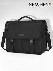 NEWHEY Men's 15.6 Inch Backpack, Modern Design, Multi Pocket, Computer, Suitable For Work, Travel, College Commute, Adjustable Strap, Padded Compartment. - Multicolor - View 2
