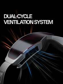 KAPVOE变色滑雪镜冬季雪地户外运动翻盖滑雪镜雪地摩托单板滑雪眼镜防雾滑冰眼镜男女UV400磁性雪地装备滑雪配件