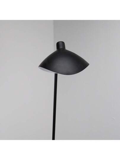 Alpinaluz Zwart Vloer Lamp Moderne Minimalist Nordic In Aluminum, Adjustable Shade, E27. view 8