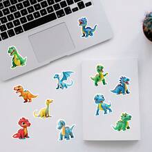 50PCS Cute Dinosaur Stickers Aesthetic Vinyl Stickers High Quality Stickers Decals Scrapbook,Journaling,Laptop,Bumper,Skateboard,Water Bottles,Computer,Phone Stickers Can Bring A Lot Of Fun To Your Life,The Perfect Gift For Adults