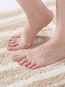 DAJIANG 1pc Plant Cartoon Bathroom Mat, Soft Absorbent, Suitable For Classroom, Bathroom, Non-Slip Bottom, Machine Washable, Also Suitable For Living Room, Vanity, Bathtub, Shower, Sink, Kitchen Decor - Multicolor - View 5