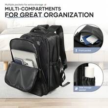 Vakuum-Kompression Rucksack - Nylon, für Herren Großraum-Reiserucksack, multifunktionaler Gepäckaufbewahrungsrucksack, leicht & wasserbeständig - perfekt für Reisen, Wandern, Camping & Outdoor-Abenteuer, Mehrzweck-Vakuum-Aufbewahrungsrucksack für Studenten, Schultasche für Schüler und Studenten, Reisetasche