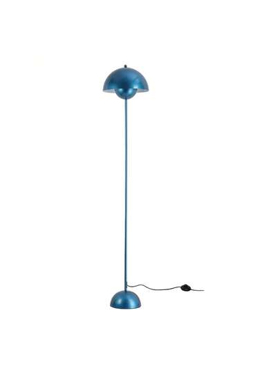 Alpinaluz Nordic Vloer Lamp Marine Blauw Inspiration "Flowerpot" Parabolic Base E27 Socket Living Room Dining Bedroom
