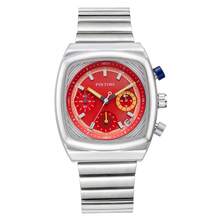 1pc Square Multi-Functional Six-Hand Quartz Watch, Exuding A Strong Sense Of High-End. This Waterproof Calendar Is A Fashionable Sports Watch Designed With A Wormhole Concept For Men - Một cỡ - Xem 13