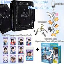 Kpop粉丝周边，Maniac/TT男团，Tomorrow X Together，Kpop男团周边套装，5件套礼盒包含：1个卡套+55张随机卡片+60张卡片+32张贴纸，学生证卡套，返校礼物套装，圣诞礼物 - 彩色 - 查看 13