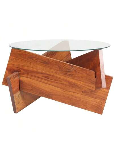VidaXL Coffee Tafel 60 Cm Solid Acacia Wood view 3