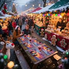 1 set/1 pezzo/4 pezzi/6 pezzi/100 pezzi Sottopiatti con stampa di cavalli, sottopiatti termoisolanti, adatti per decorazione domestica, pranzi festivi, cucina e decorazione per feste, sottopiatti per feste, possono essere regalati - Multicolore - Visualizzare 8