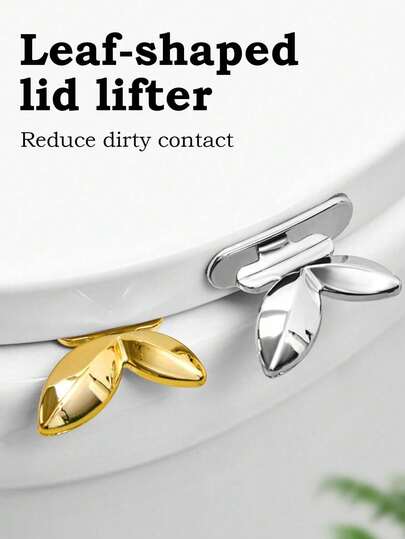 2pcs Plastic Toilet Seat Lifter, Manual Non-Electric Toilet Seat Raiser, Home Drawer Pulls, Bathroom Accessories