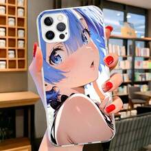 Custodia per telefono compatibile con anime Re:Zero, adatta per iPhone 13, 12, Mini, 11, Pro, Max, X, XS, XR, 7, 8, 6, 6S, 5, 5S, SE, cover morbida, compatibile con Samsung Galaxy S17, S17 Pro, S17 Pro Max - SP475-1 - Visualizzare 9