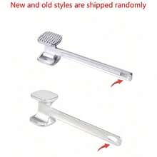 1/2pcs Square Meat Tenderizer, Kitchen Tool For Pork Chop Beef Steak, Western Style Food Utensil, Multiple Styles Available - Multicolor - View 7