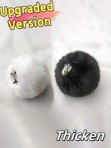 Sensual Bunny Tail, Cute Cosplay Costume Accessories, Gothic Lolita Bunny Tail Plush Ball Decoration, Holiday Party Costume Props, Easter Outfits, Valentine's Day Atmosphere Props, Halloween Accessories, Perfect Holiday Gift