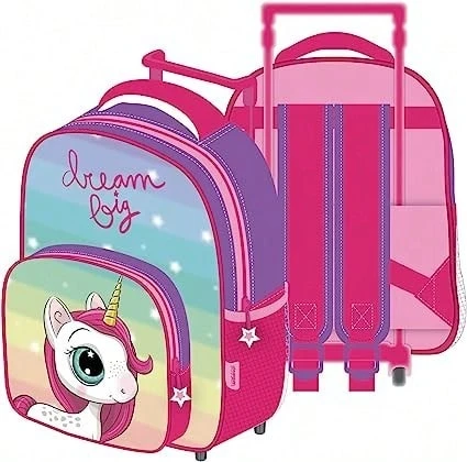 Arditex Mochila Trolley Unicornio 24X36X12Cm Producto Oficial  ✔Entrega 24/48h en España ( Peninsula ) - Multicolor - Ver 1
