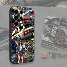 Wind Racing Phone Case S25 S24 S23 S22 S21 S20 S10 S10E Ultra Plus FE Note 20 Ultra Plus Cover