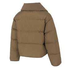 Puma Women's Down Jacket, Turn Down Collar, Warm & Comfortable Casual Padded Coat, 635807-93 - Chocolate Chips - View 3