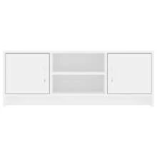 vidaXL TV-Schrank Weiß 102x30x37,5 cm Holzwerkstoff