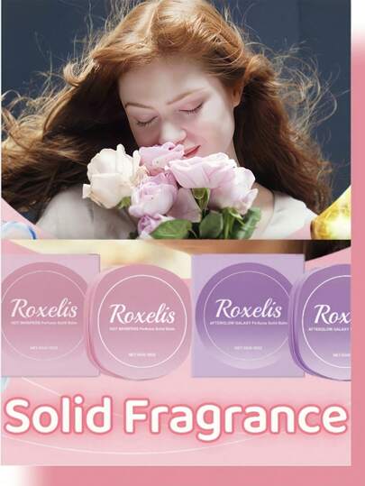 1pc Solid Fragrance; Elegant, Fresh And Long-Lasting Fragrance; Portable Fragrance Balm; Create Beautiful Scent Anytime, Anywhere. Open The Lid, Take An Appropriate Amount Of Fragrance Balm And Apply It To The Inside Of Your Wrists, Back Of Neck Or Behind Ears Where There Is A Noticeable Pulse. Gently Massage The Applied Area With Your Fingertips To Evenly Distribute The Balm. Suitable For Christmas, New Year, Birthday, Mother's Day, Graduation Gifts And Various Occasions.