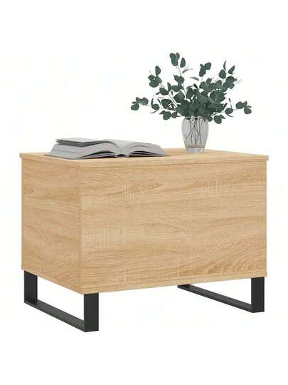 VidaXL Coffee Tafel 60x44.5x45 Cm Processed Wood Sonoma Oak view 5