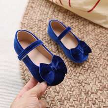 1 Pair Baby Girls' Hook And Loop Colorful Shoes, Suitable For Spring And Autumn Outdoor Wear - Royal Blue - View 4