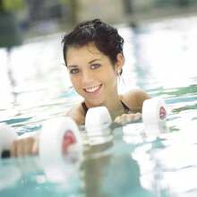 Thera - Band acolchado barras acuticas a mano 1 punto - Luz - Roja - Ver 3