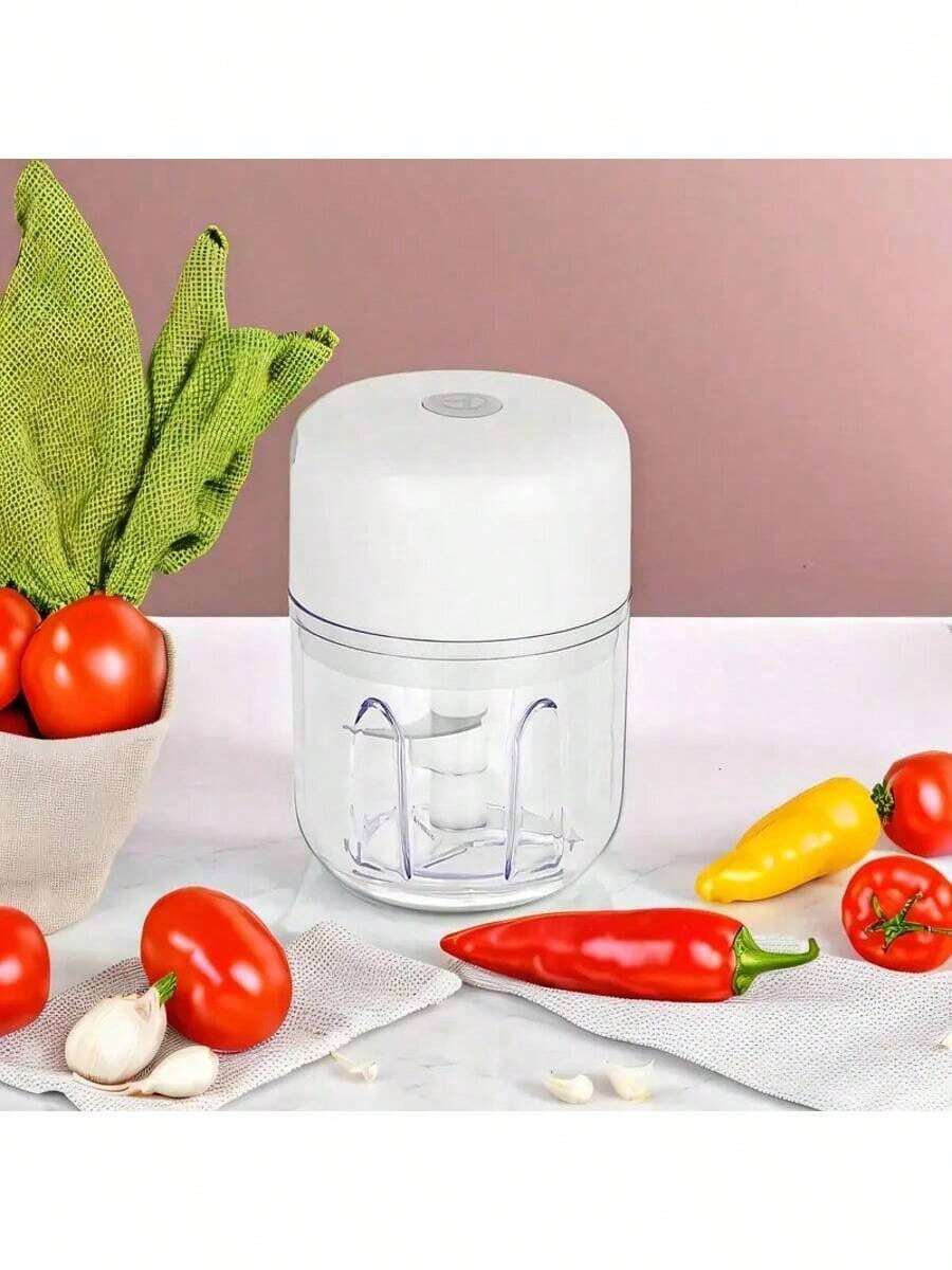 [Picador De Verduras]Glam Cordless Food Processor - Rechargeable Mini Blender For Ginger, Nuts & Purees