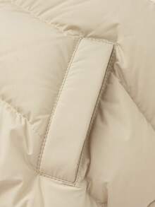 Balabala Chaqueta acolchada con capucha de ajuste holgado para bebés niños, Edición de invierno 2025, Abrigo cálido