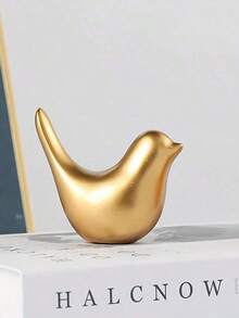 Un delicado adorno de pájaro de color sólido. Es elegante y minimalista, un adorno de escritorio de estilo moderno y minimalista. Con un diseño creativo, embellece el hogar y agrega una atmósfera artística. Es una buena opción para regalos a amigos o regalos de cumpleaños.