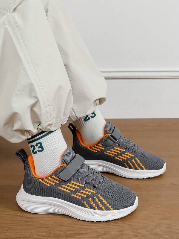 2025 Casual Sneakers, Solid Color Versatile Durable Shoes Suitable For Boys And Girls, Outdoor Casual Sports