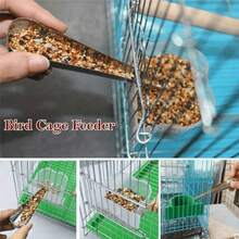 1 件套鸟笼不锈钢喂食器喂食器鹦鹉鸽子鸟类配件鸟食容器蜂鸟喂食器 - 彩色 - 查看 5