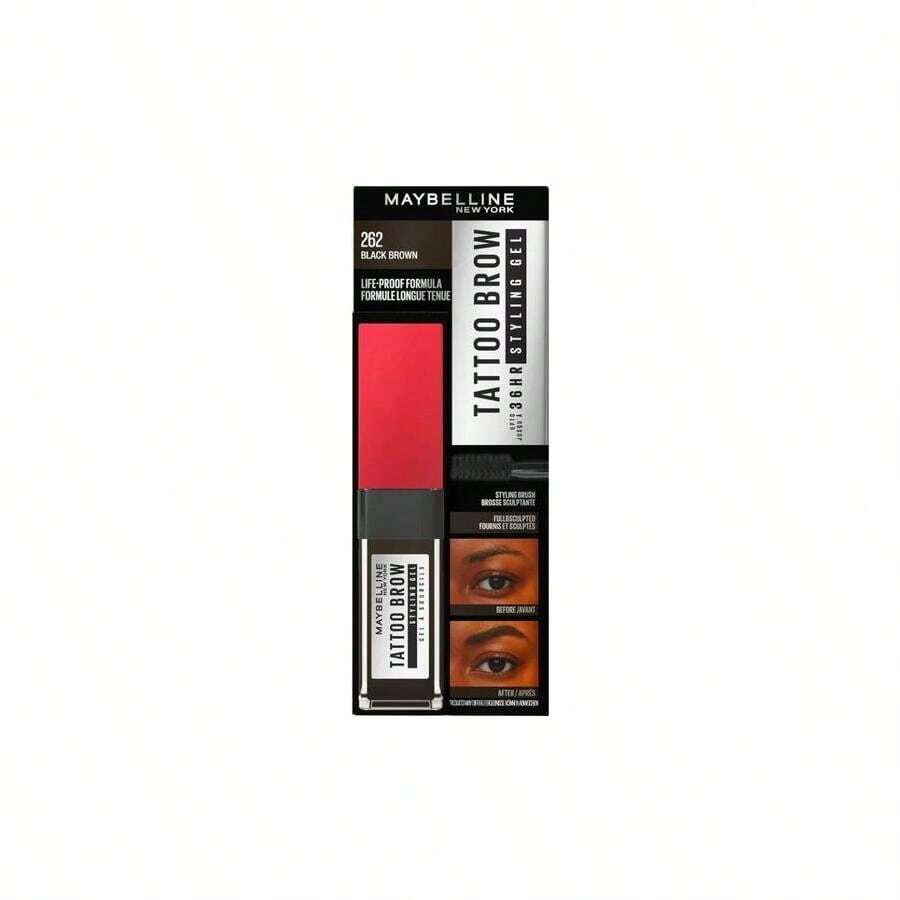 Maybelline Tattoo Brow 36 Hour Styling Gel - 262 Black Brown - View 1