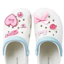 Miniso Phụ kiện lược mini lấp lánh màu hồng Barbie Series - Thiết kế lỗ tinh tế, họa tiết Barbie vui nhộn, thiết yếu để trang trí kiểu tóc cho trẻ em (1 chiếc) - Nhiều màu - Xem 4