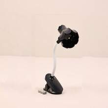 1pc Mini Book Light Clip-On Lamp Flower Shaped Night Light Decorative Table Lamp For Home, Reading Room And Bedroom Decoration - Yellow - View 9