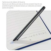 3 In 1 Digital Smart Pen Smartpen Notebook Set Real Time Sync For Digitizing Bluetooth 5.0 Paper Smart Writing Set OCR Text Recognition Al Image Generation Blue