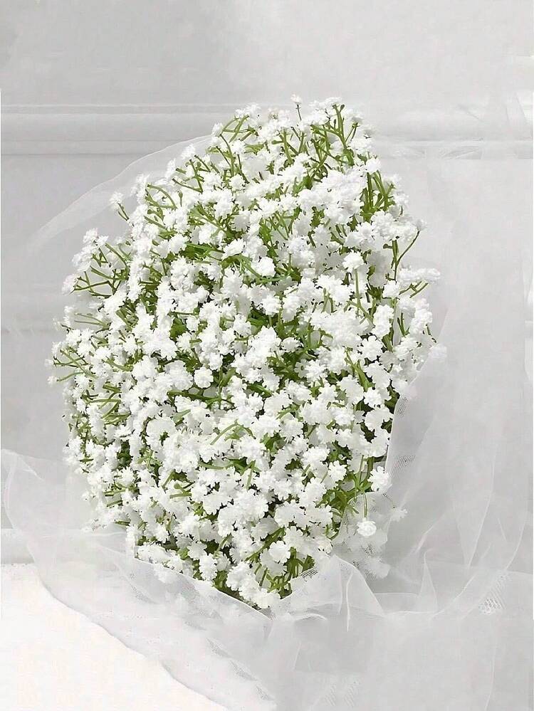 Hoa giả Gypsophila trắng, White Breath, Hoa giả hoa trắng, Bó hoa giả số lượng lớn, Trang trí nhà cửa, Trang trí bàn, Cắm hoa tự làm, Trang trí tiệc cưới & lễ hội, Trang trí sân vườn ngoài trời tại nhà, Đám cưới, Tiệc tùng, Trang trí phòng, Trang trí Giáng sinh. - Nhiều màu - Xem 4