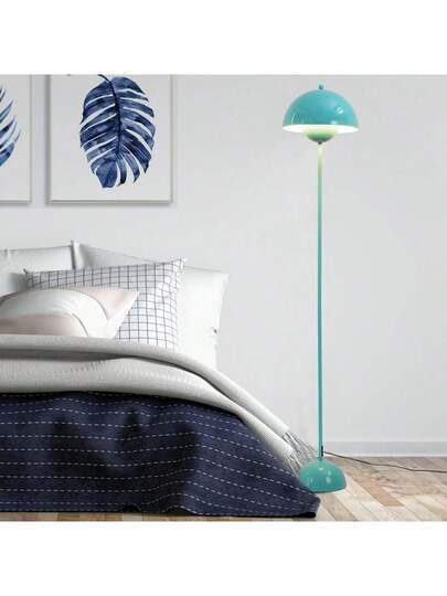 Alpinaluz Nordic Vloer Lamp Turquoise Inspiration "Flowerpot" Parabolic Base E27 Socket Living Room Dining Bedroom view 7