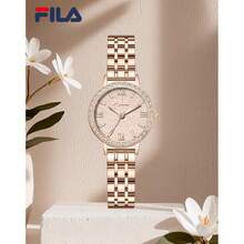 FILA Premium Ladies' Quartz Watch – Shimmering Crystal Bezel, Starlight Pearl Dial & Elegant Stainless Steel Bracelet | Waterproof, Chic Luxury Gift For Women - one-size - View 4